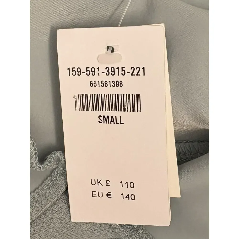 Abercrombie & Fitch Women’s Mint Green Asymmetrical Long Dress Size Small NWT